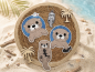 Preview: Lichtstück Anhänger Otter - ITH-Stickdatei